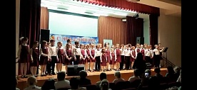 Концерт для ветеранов и многодетных семей в Школе №56